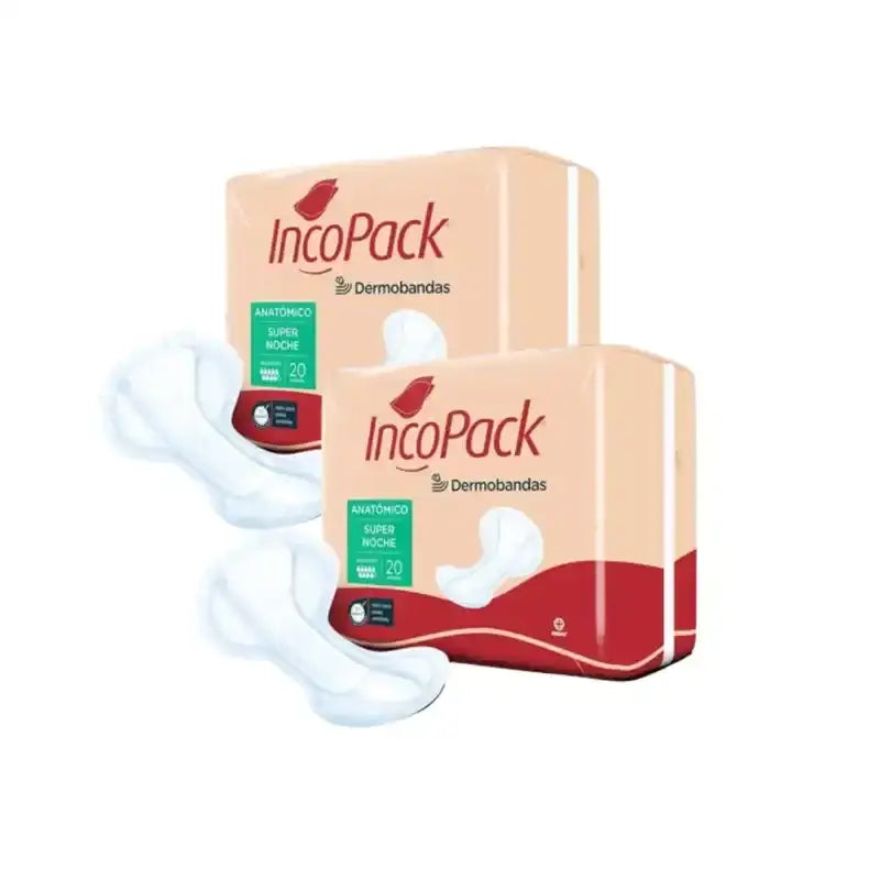 Incopack Anatomical Supernight , Pack 2, 160 pcs.