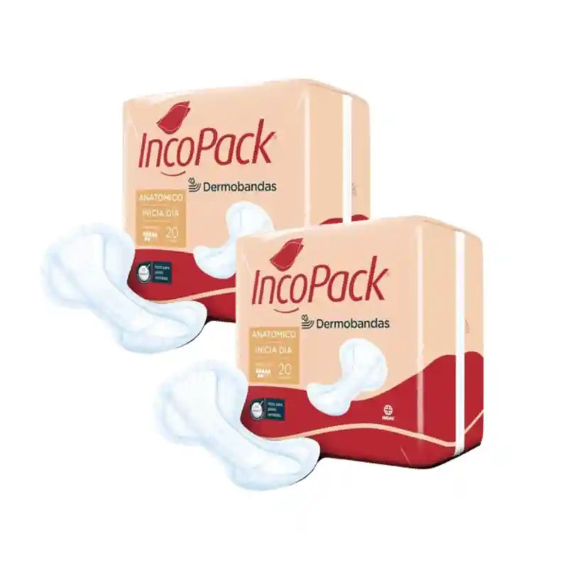 Incopack Inicia Anatomical Day , Pack 3, 240 Units