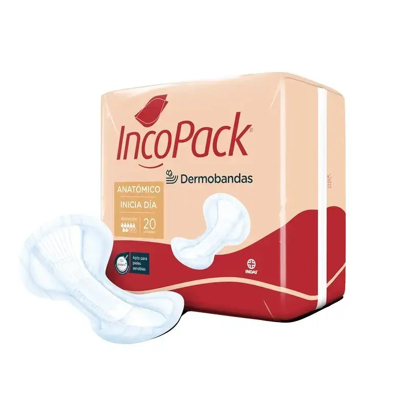 Incopack Inicia Anatomical Day , Pack 3, 240 Units