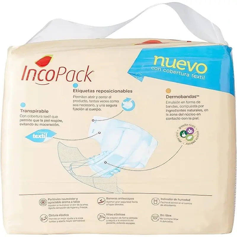 Incopack Elastic Absorbent Night Absorbent Small Size , 80 pcs.