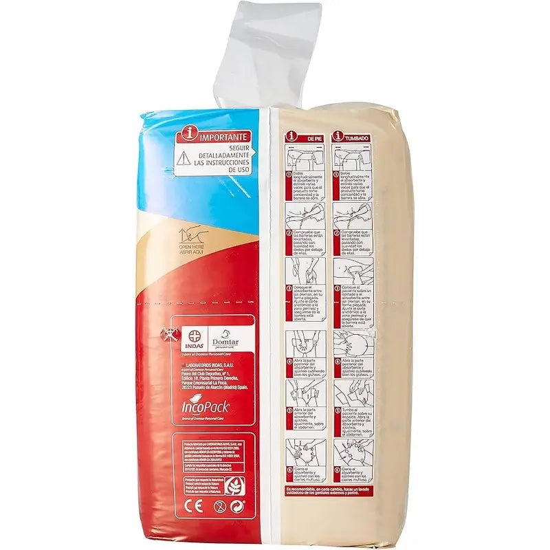 Incopack Elastic Absorbent Night Absorbent Small Size , 80 pcs.