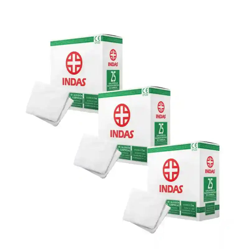 Indas Sterile Gauze 400 Cm2 , 3X25 Dressings