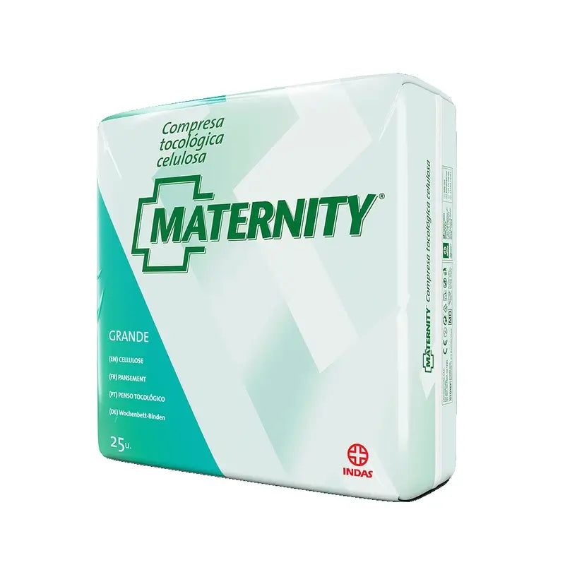 Maternity Large Cellulose Maternity Pad , 25 units