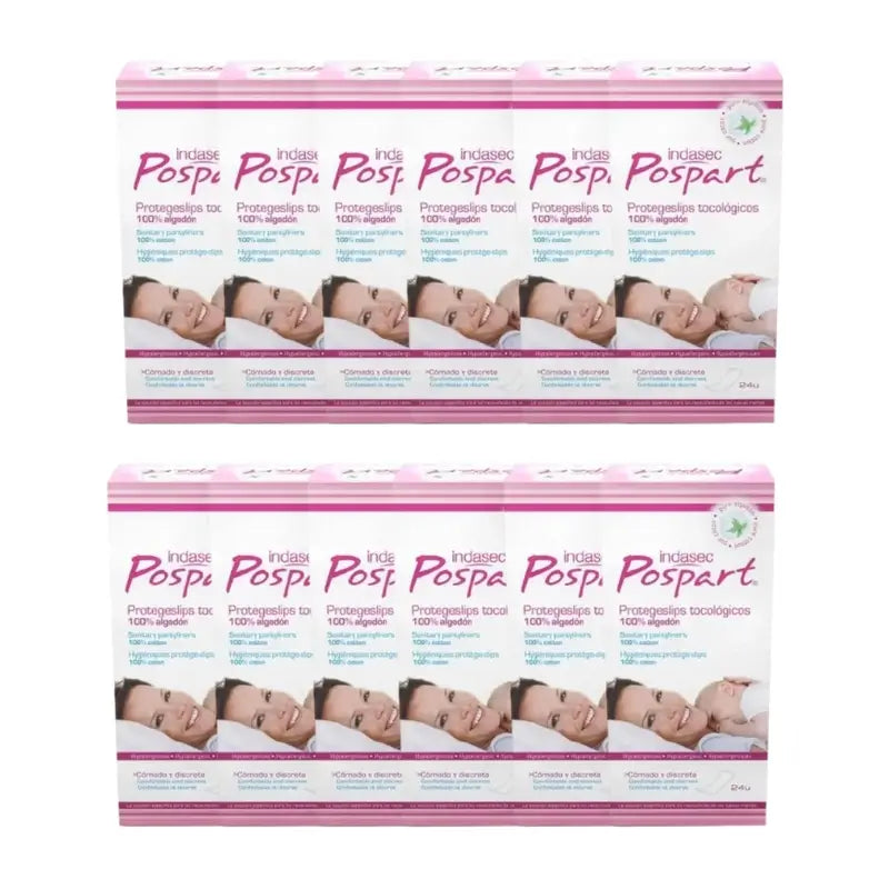 Indasec Pospart Protegeslip , 12 x 24 units