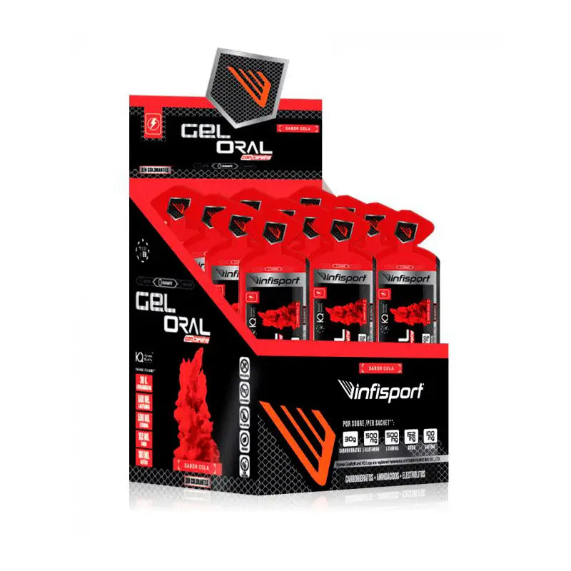 Infisport Oral Gel Cola Flavour 18 units x 50 grams