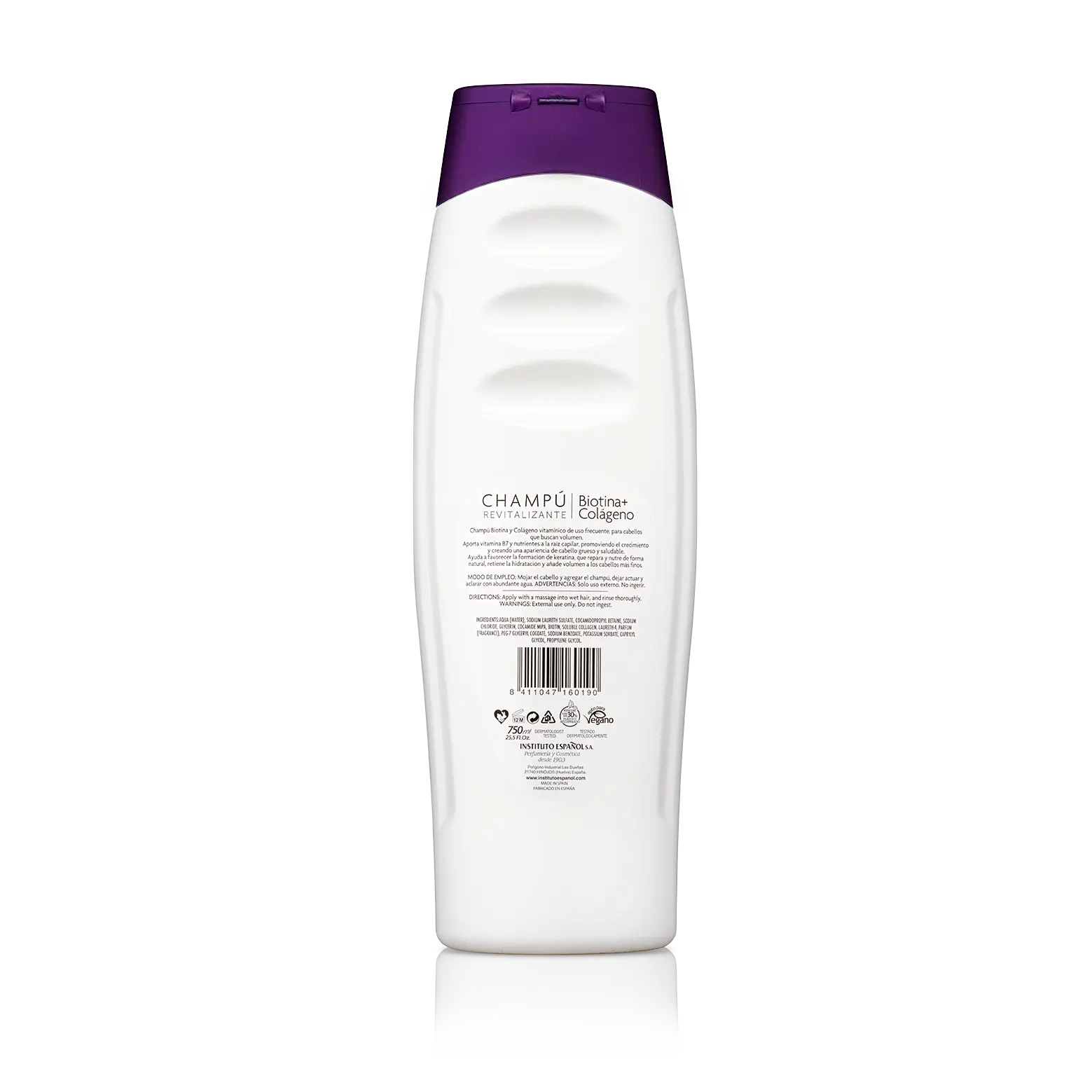 Instituto Español Biotin + Collagen Shampoo - 750 Ml