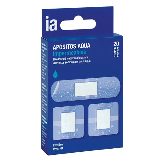 Interapothek Aqua Dressings Assortment, 20 pieces