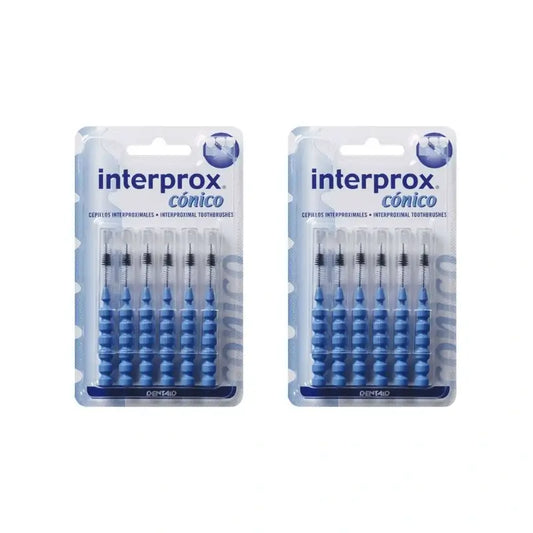 Interprox Interproximal Tapered Toothbrush, 2X6 Units