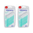 Interprox Plus Interproximal Micro Toothbrush, Pack Of 2X6 Units