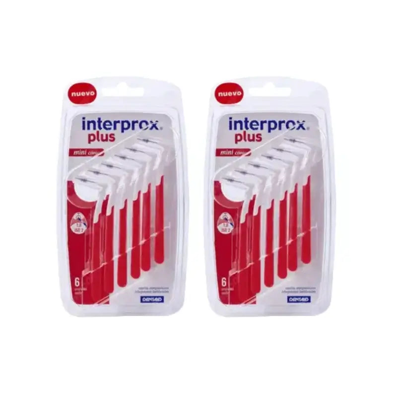 Interprox Plus Mini Tapered Toothbrush, 2X6 Units