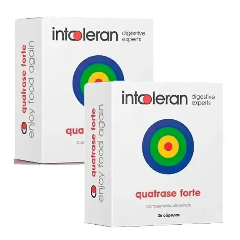 Intoleran Complement Quatrase 10.000, Pack 2 x 36 capsules