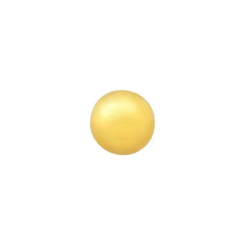 Inverness Earring 11C 24K Gold Ball 4MM