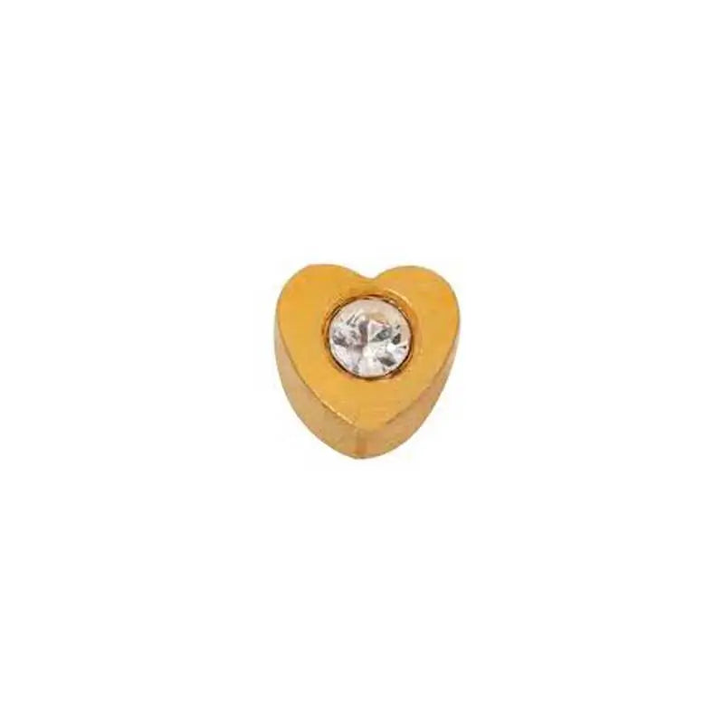 Inverness Pendant 25C 24K Gold Plated Heart Na