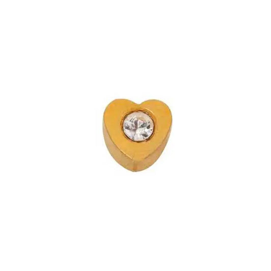 Inverness Pendant 25C 24K Gold Plated Heart Na
