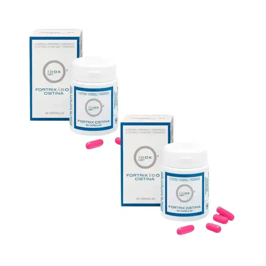 Ioox Fortrix Cystine Capsules, 2X60 Capsules