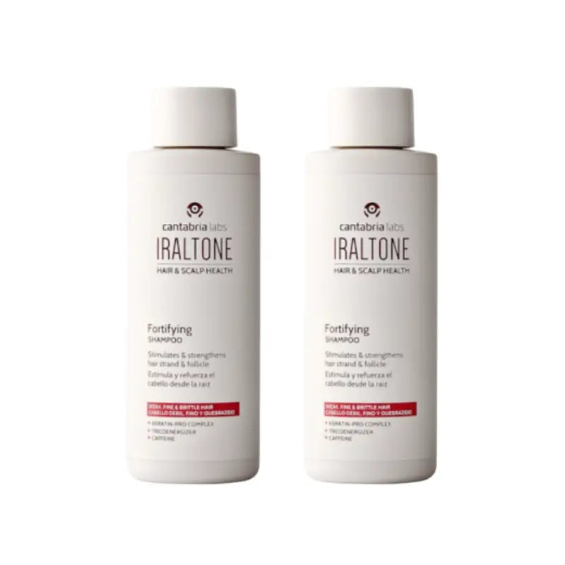 Iraltone Fortifying Shampoo, Pack 2 x 200 ml