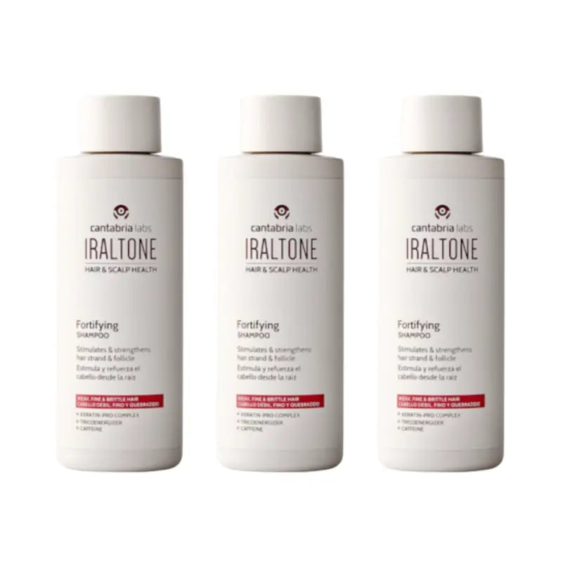 Iraltone Fortifying Shampoo, Pack 3 x 200 ml