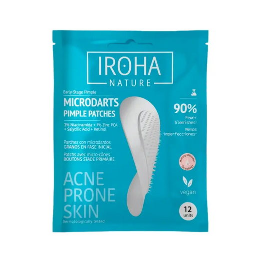 Iroha Nature Acne Prone Skin Microdart Patches, 12 pieces