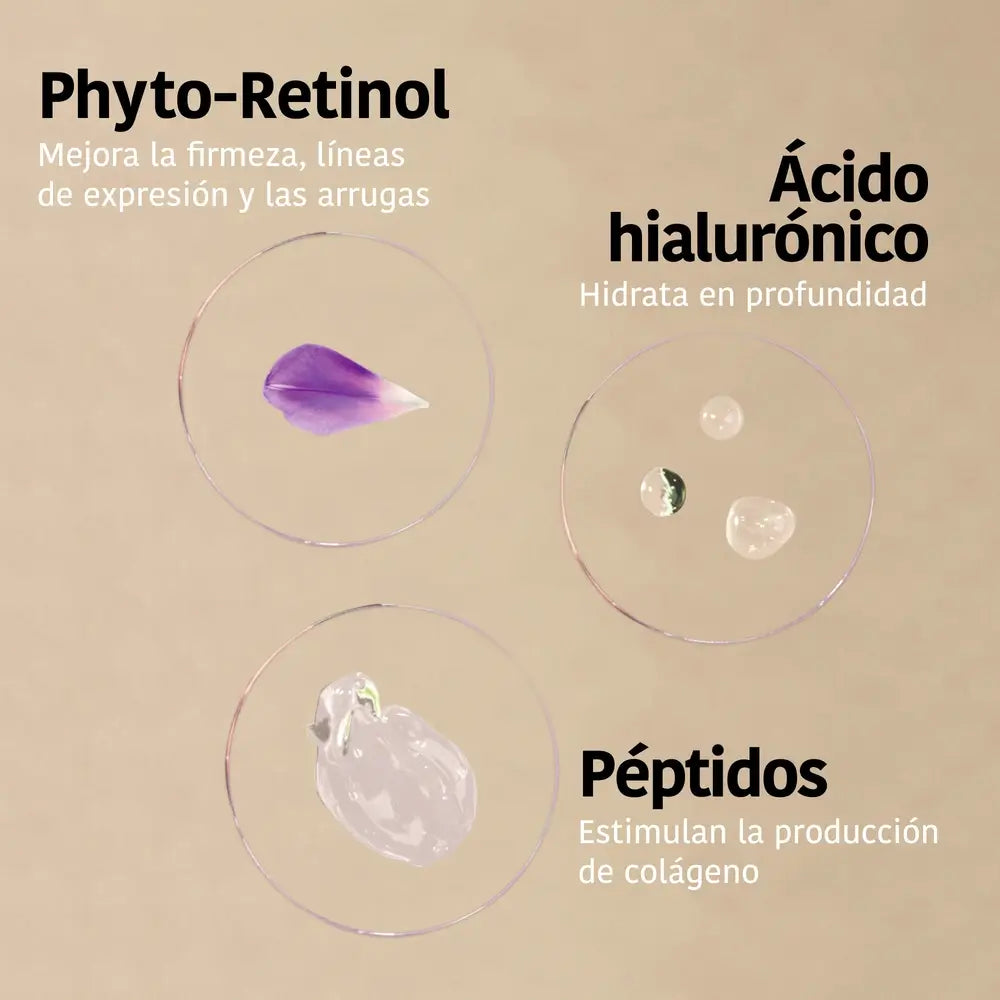 Iroha Nature Firming Facial Tissue Mask - Phyto Retinol, 23 ml