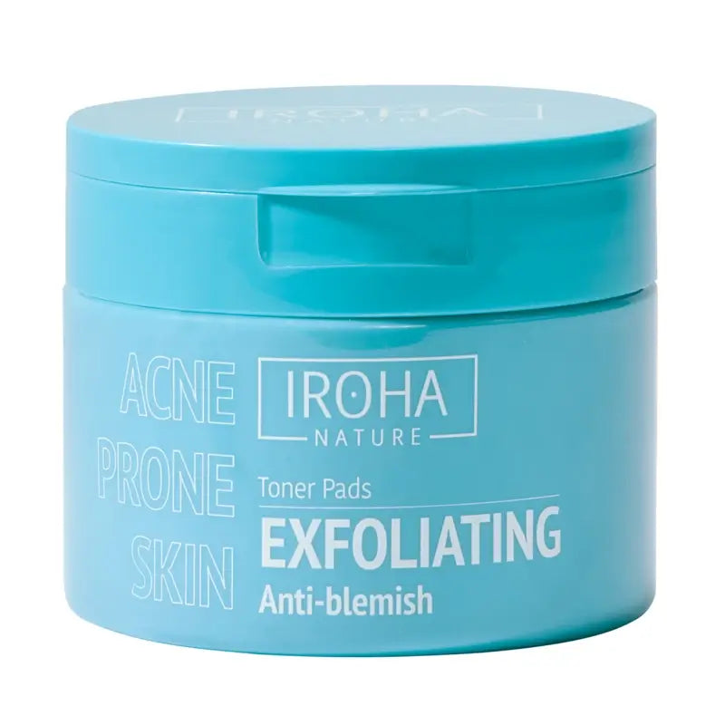 Iroha Nature Oily Skin Exfoliating Anti-Imperfection Toning Discs, 50 pcs.
