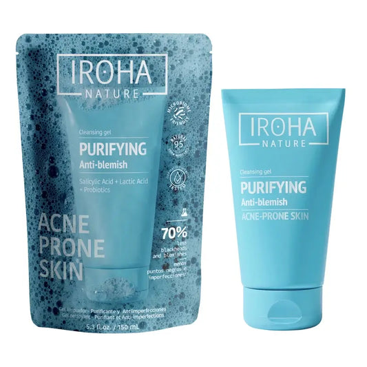 Iroha Nature Oily Skin Purifying Anti-Perfection Cleanser , 150 ml