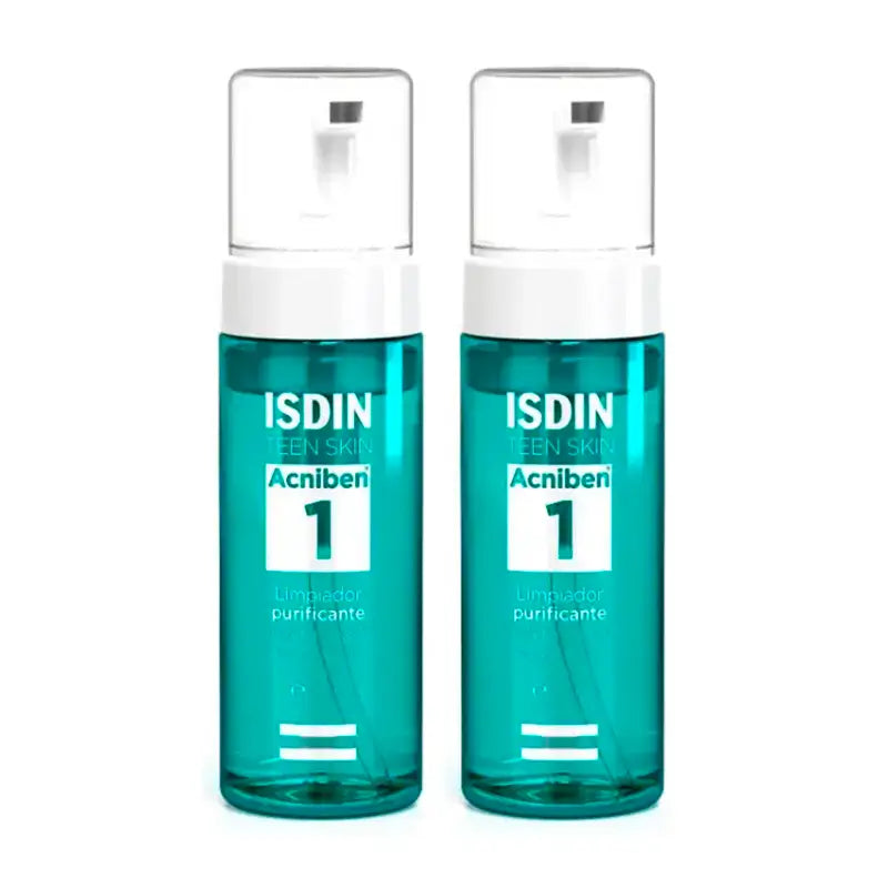 Isdin Acniben Purifying Cleansing Foam Pack 2 x 150 Ml