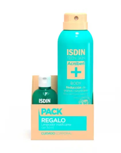 Isdin Acniben Acniben Pack Body + Cleansing Gel, 150+50 Ml