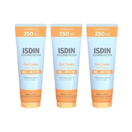 Isdin Fotoprotector Cream Gel Spf 30+, 3X250 Ml