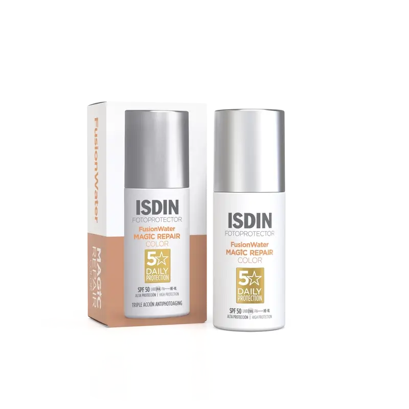 Isdin Fotoprotector Fusion Water Magic Repair Colour SPF 50 Ml