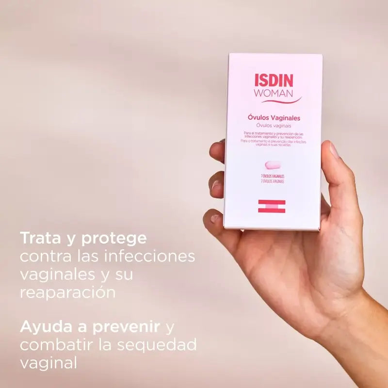 Isdin Woman 7 Vaginal Ovules 2 G