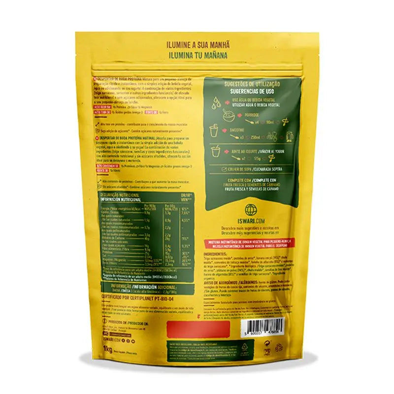 Iswari Buddha Awakening Morning Protein 360Gr. Bio