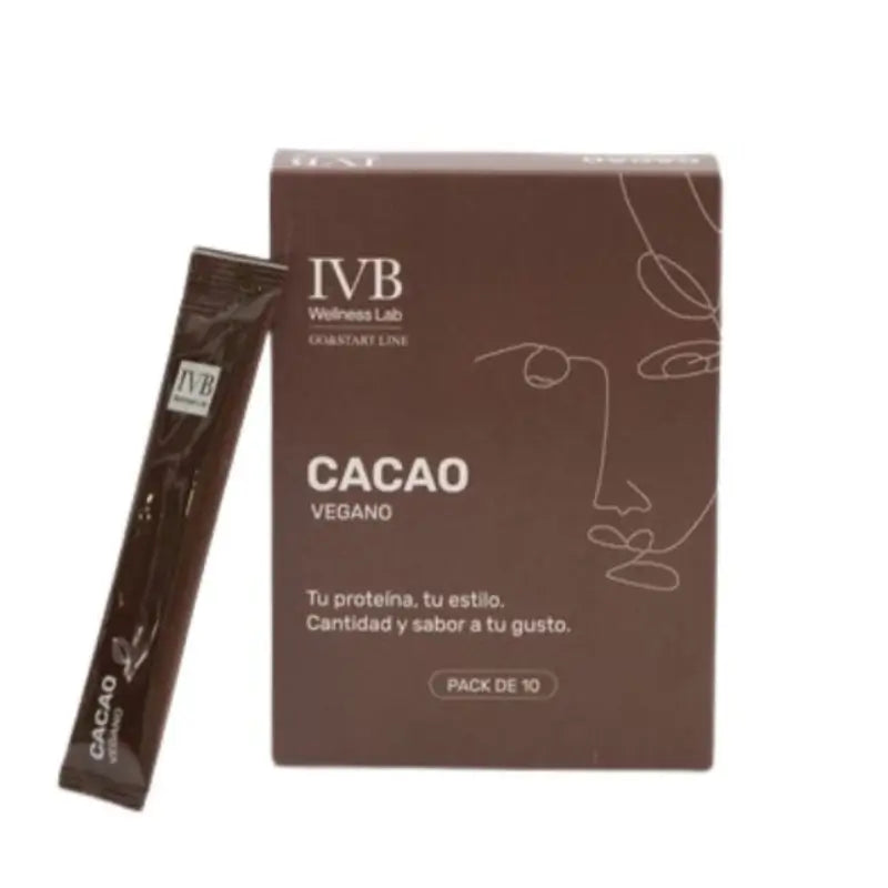 Ivb Wellness Lab Go&Start Line Sticks Cocoa Flavour, 10 sticks