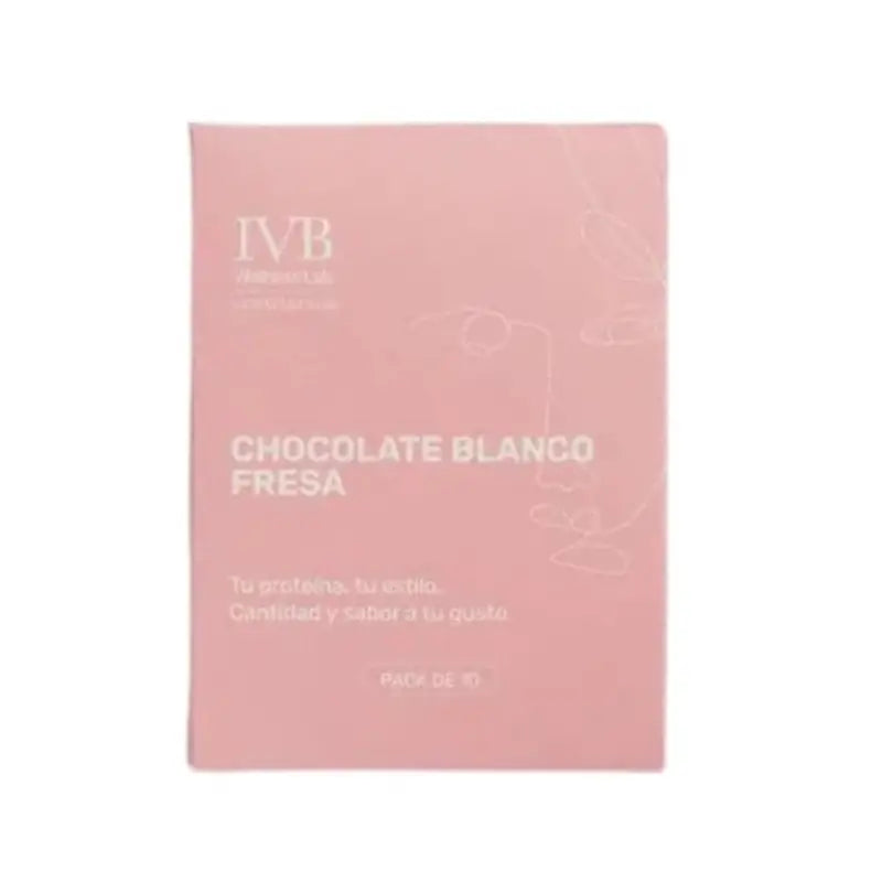 Ivb Wellness Lab Go&Start Line Sticks White Chocolate-Strawberry Flavour, 10 sticks