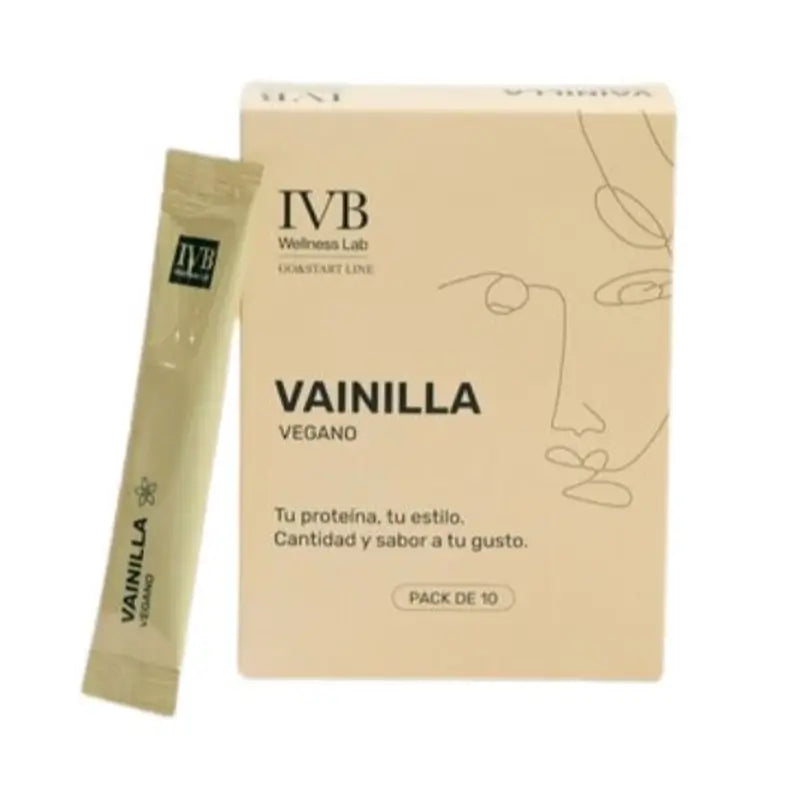 Ivb Wellness Lab Go&Start Line Vanilla Flavoured Sticks (Vegan), 10 sticks