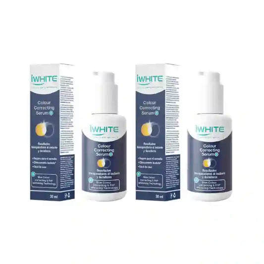 iWhite Colour Correcting Serum+, Pack of 2 x 30 ml