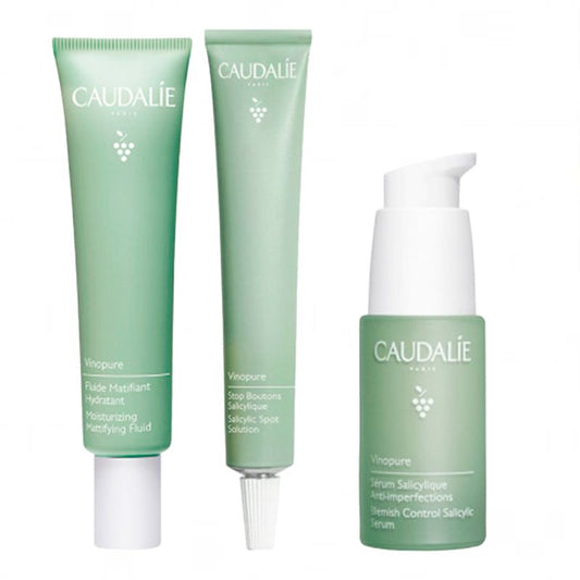 Caualie Anti-imperfection Routine + free gift: stop salicylic pimples.