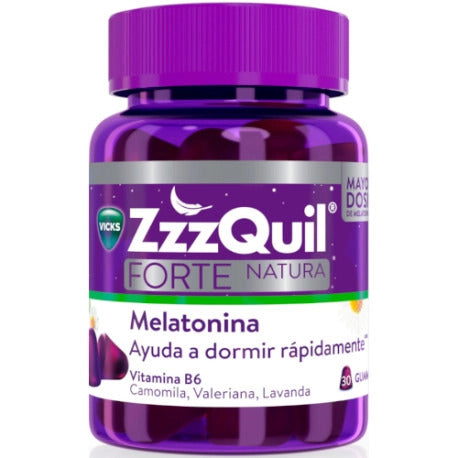 Zzzquil Natura Forte Melatonin , 30 gummies