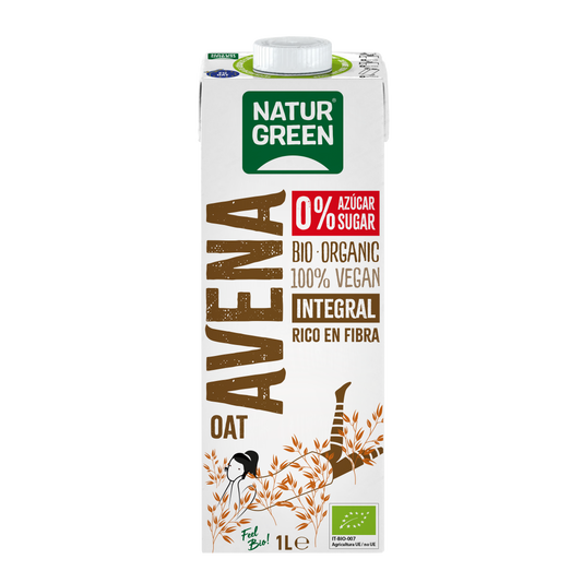 Naturgreeen Organic Whole Grain Oatmeal Vegetable Drink, 1L