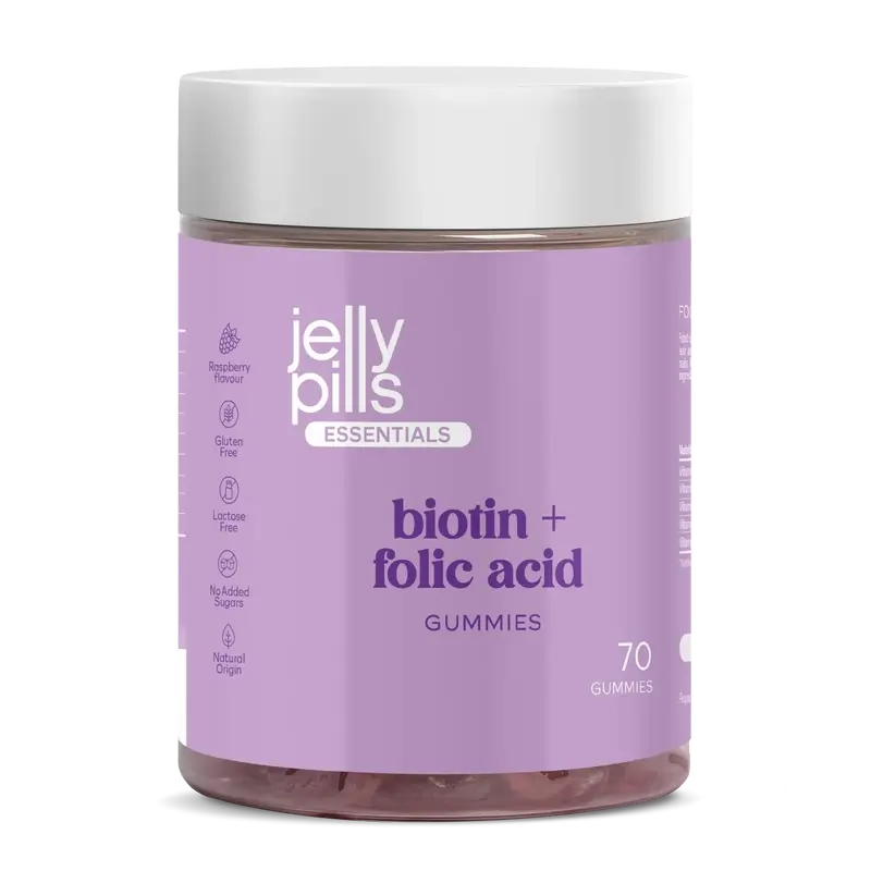 Jelly Pills Biotin , 70 gummies