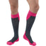 Jobst Sport Socks, Pink/Grey, 20-30 Mmhg