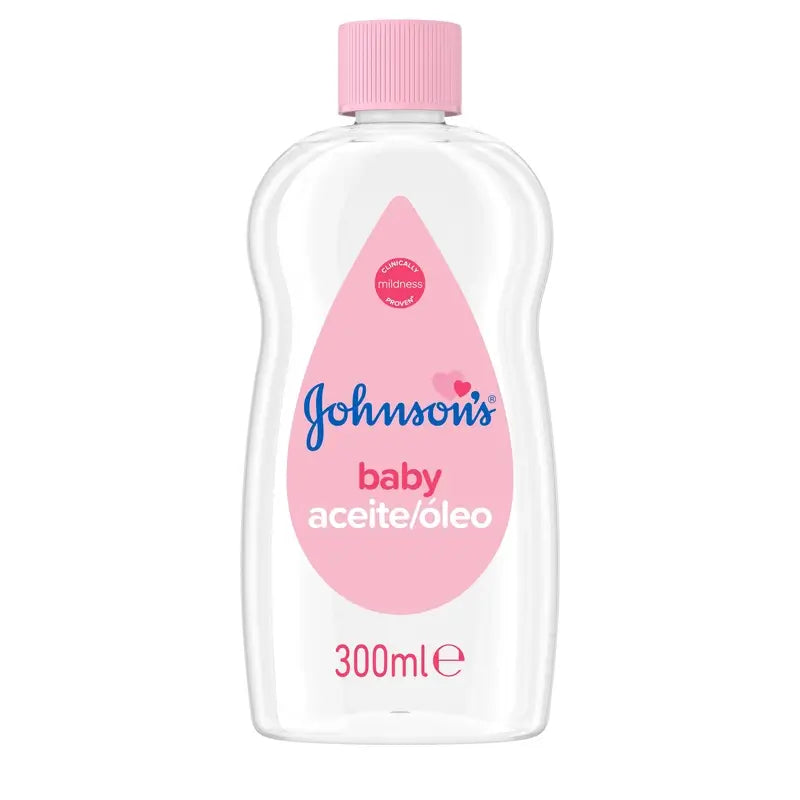 Johnson's Baby Regular Oil, Leaves Skin Smooth and Healthy, Ideal for Sensitive Skin, 300 ml