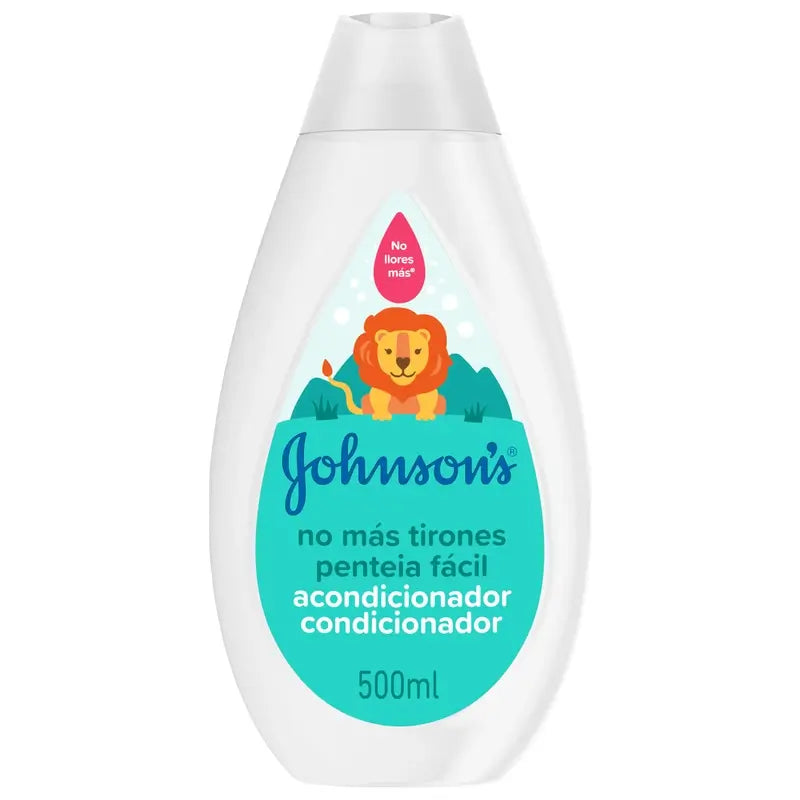 Johnson's Baby Detangling Conditioner, Long or Curly Hair, Tear-Free, Hypoallergenic, 500 ml