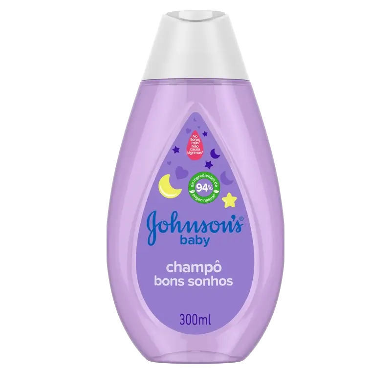 Johnson'S Baby Sweet Dreams, Naturalcalm Relaxing Essence Shampoo, Lavender & Chamomile, 300 ml