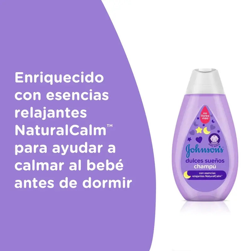 Johnson'S Baby Sweet Dreams, Naturalcalm Relaxing Essence Shampoo, Lavender & Chamomile, 300 ml