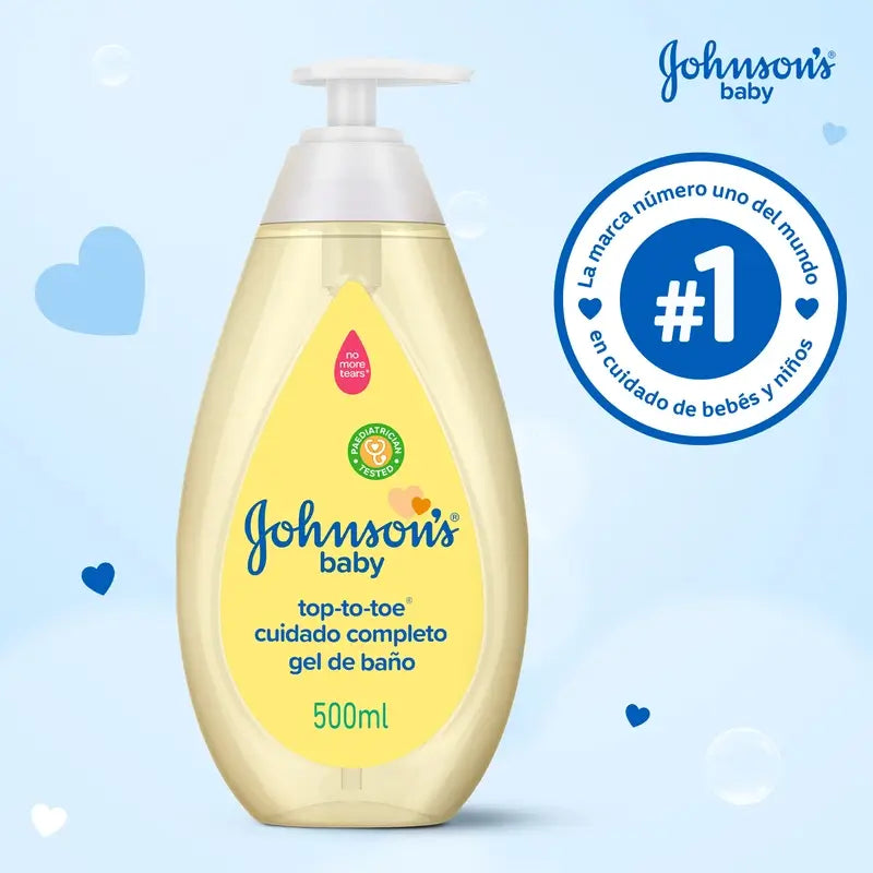 Johnson's Baby Complete Care Bath Gel, 500 ml