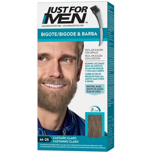 Just For Men Light Brown Moustache and Beard