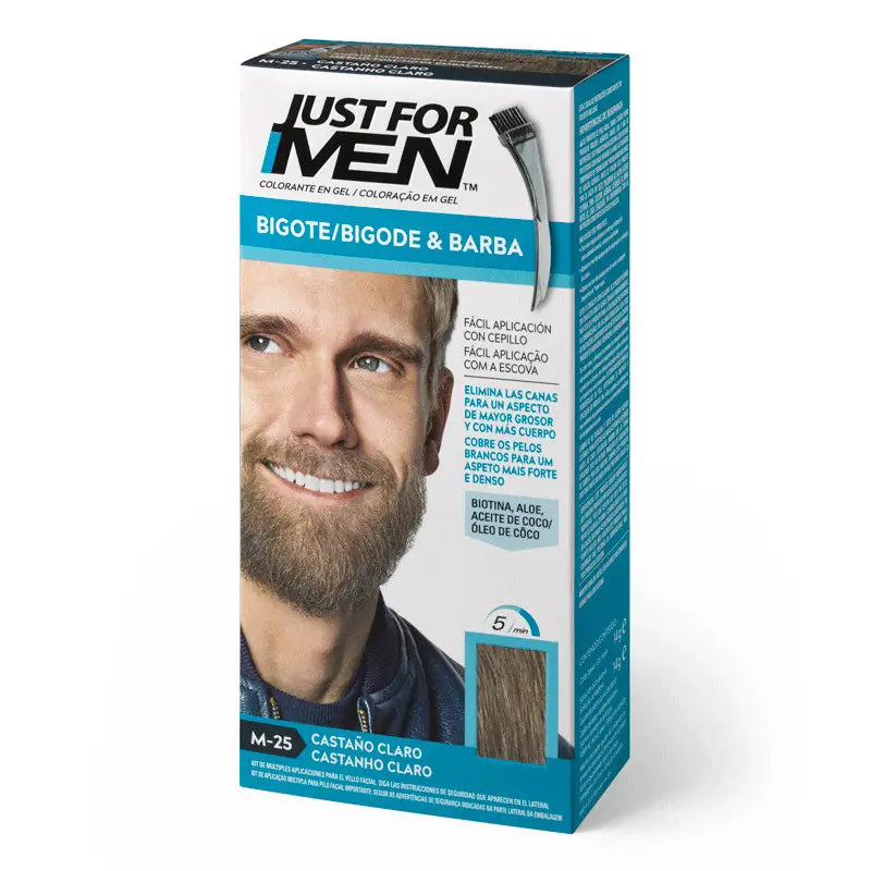 Just For Men Light Brown Moustache and Beard