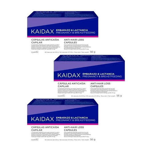 Kaidax Pregnancy & Breastfeeding, Pack 3 x 60 capsules
