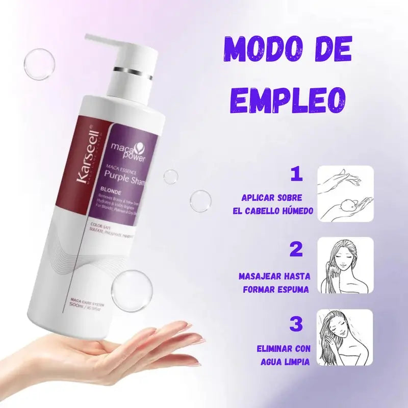 Karseell Purple Hair Shampoo , 500 ml