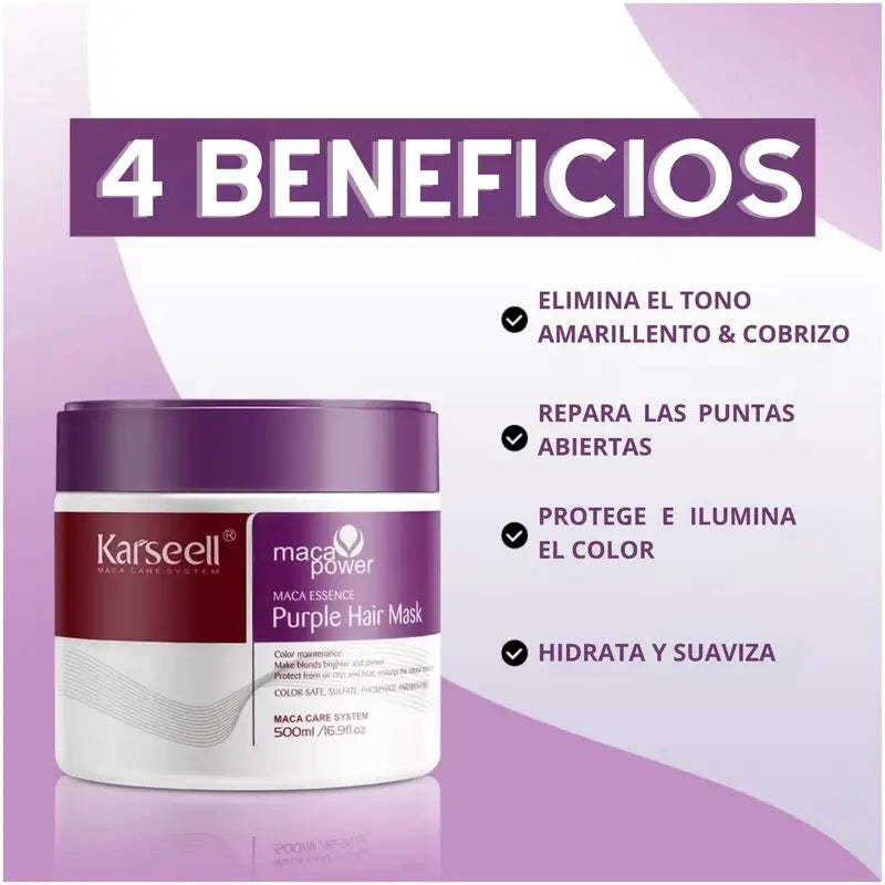 Karseell Purple Hair Mask , 500 ml